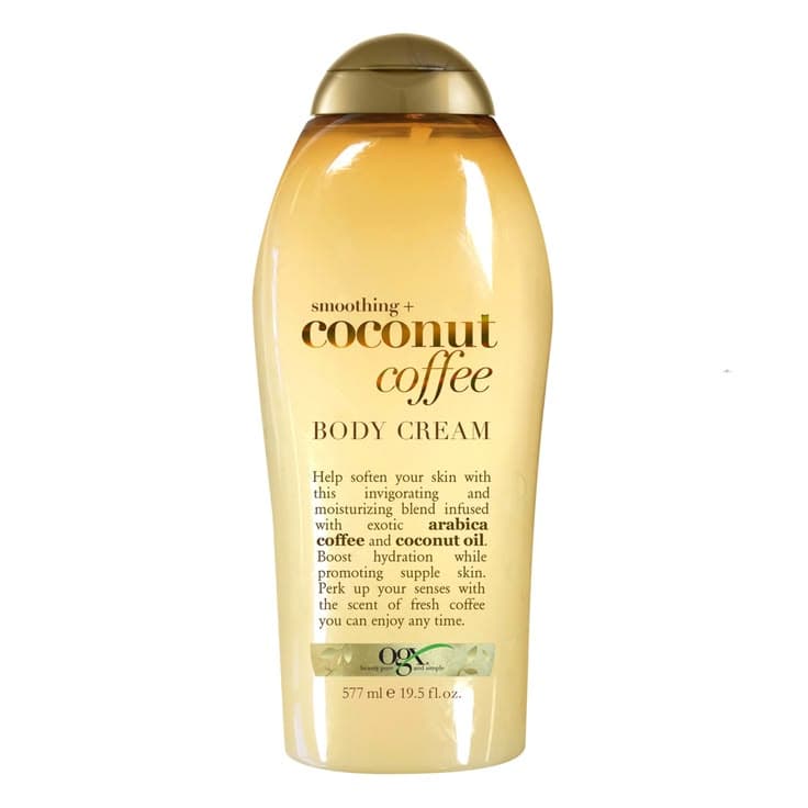 OGX Smoothing + Coconut Coffee Body Cream