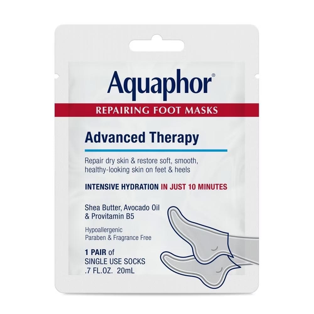 Aquaphor Advanced Therapy Repairing Foot Mask