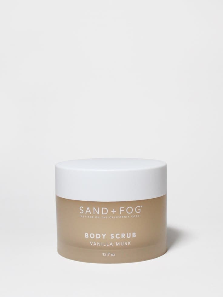 Sand + Fog Vanilla Musk – Body Scrub  Succombez à la douceur de Vanilla Musk
